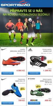 aktuální leták Sportisimo 20.7.2015-31.7.2015