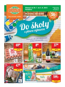 aktuální leták Globus 30.7.2015-5.8.2015