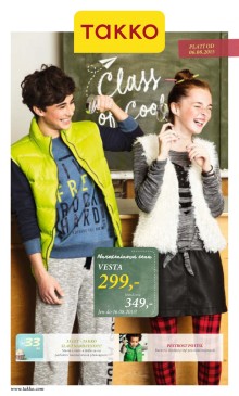 aktuální leták Takko Fashion 6.8.2015-16.8.2015
