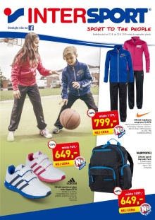 aktuální leták Intersport 12.8.2015-23.8.2015
