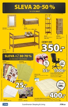 aktuální leták Jysk 13.8.2015-19.8.2015