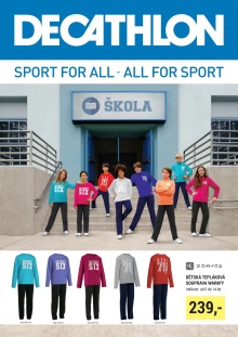 aktuální leták Decathlon 21.8.2015-30.9.2015