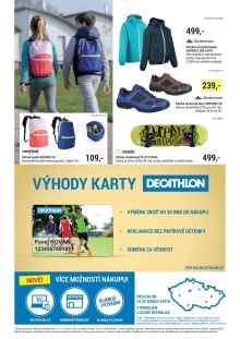 aktuální leták Decathlon 21.8.2015-30.9.2015