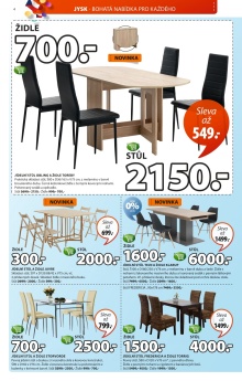 aktuální leták Jysk 27.8.2015-9.9.2015