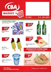 aktuální leták CBA 9.9.2015-20.9.2015