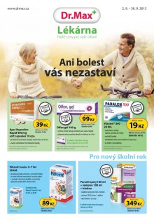 drmax lékárna leták strana 1