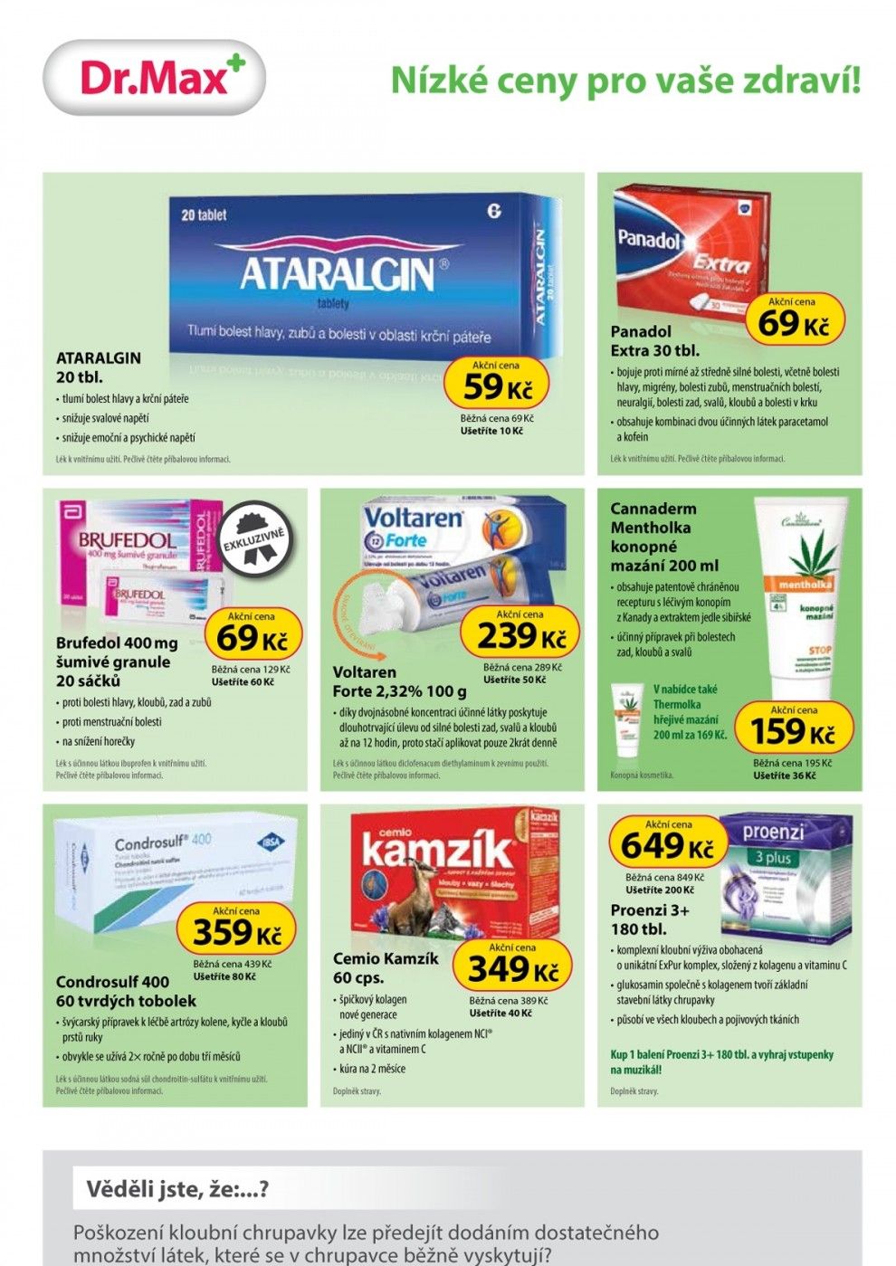 drmax lékárna leták Dr. Max strana 2