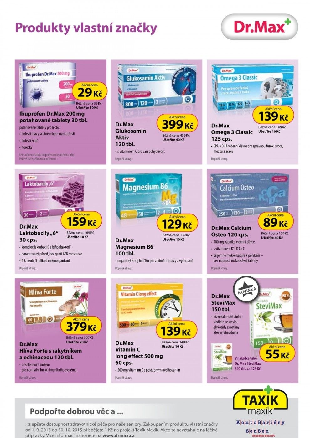 drmax lékárna leták Dr. Max strana 5