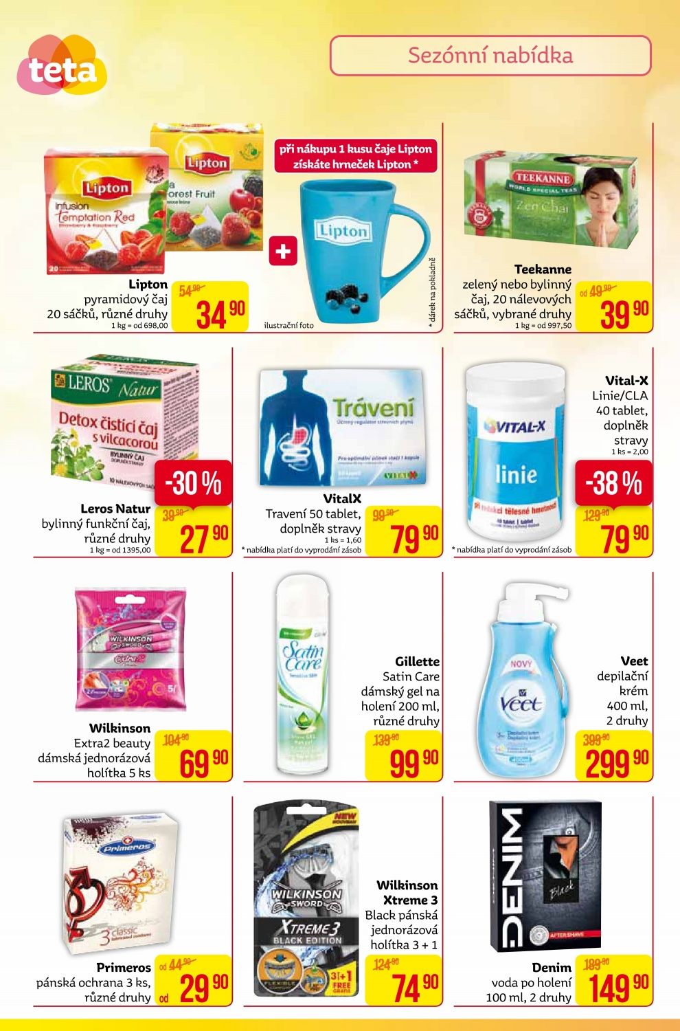 Teta drogerie leták - pro nové prodejny od 17.9. Teta drogerie strana 10