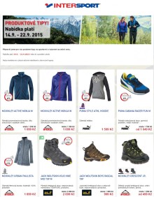 aktuální leták Intersport 14.9.2015-22.9.2015