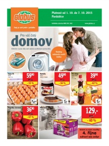 aktuální leták Globus 1.10.2015-7.10.2015