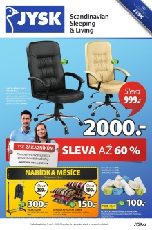 aktuální leták Jysk 1.10.2015-7.10.2015