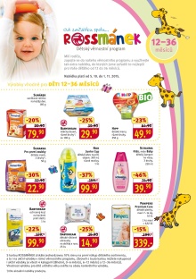 aktuální leták ROSSMANN drogerie 5.10.2015-1.11.2015