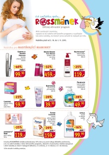 aktuální leták ROSSMANN drogerie 5.10.2015-1.11.2015