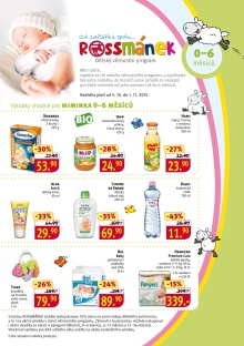 aktuální leták ROSSMANN drogerie 5.10.2015-1.11.2015