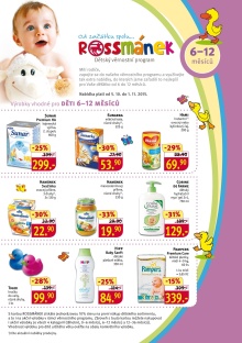 aktuální leták ROSSMANN drogerie 5.10.2015-1.11.2015