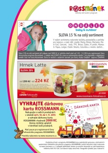 aktuální leták ROSSMANN drogerie 5.10.2015-1.11.2015