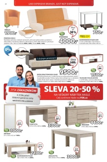 aktuální leták Jysk 8.10.2015-21.10.2015