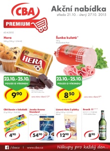 aktuální leták CBA 21.10.2015-27.10.2015