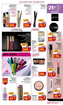 aktuální leták ROSSMANN drogerie 19.10.2015-23.10.2015