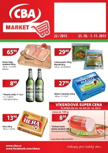 aktuální leták CBA 21.10.2015-1.11.2015