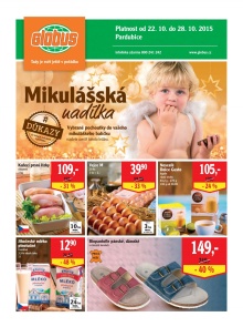 aktuální leták Globus 22.10.2015-28.10.2015