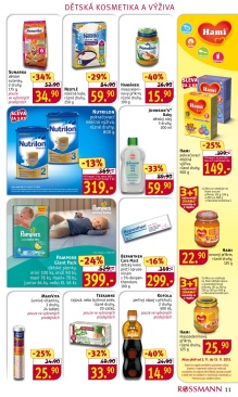 nový akční leták drogerie ROSSMANN strana 11
