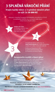 nový akční leták drogerie ROSSMANN strana 2