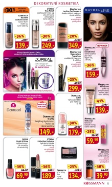 nový akční leták drogerie ROSSMANN strana 5