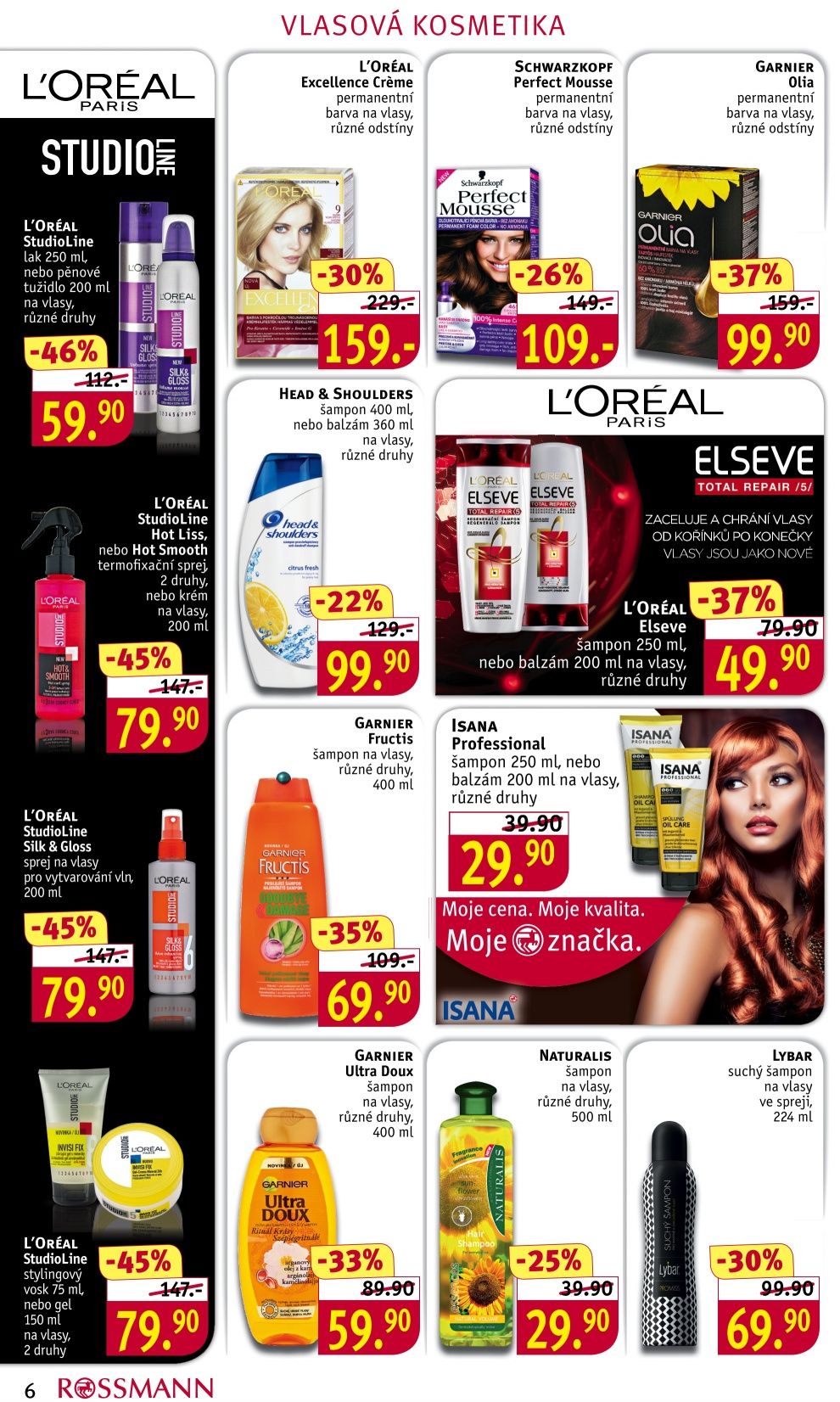 nový akční leták drogerie ROSSMANN ROSSMANN drogerie strana 6
