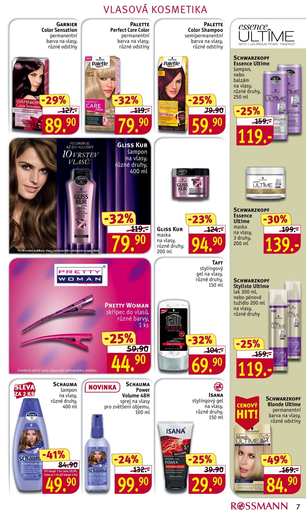 nový akční leták drogerie ROSSMANN ROSSMANN drogerie strana 7