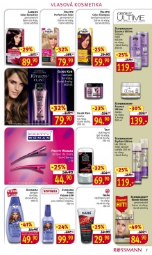 nový akční leták drogerie ROSSMANN strana 7