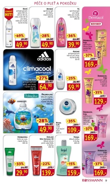 nový akční leták drogerie ROSSMANN strana 9