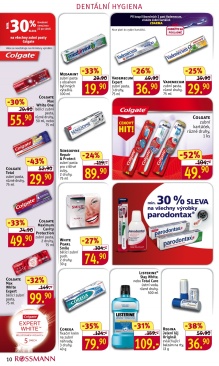 nový akční leták drogerie ROSSMANN strana 10