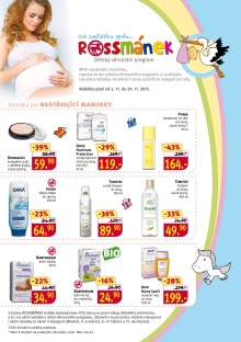 aktuální leták ROSSMANN drogerie 2.11.2015-29.11.2015