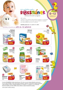 aktuální leták ROSSMANN drogerie 2.11.2015-29.11.2015