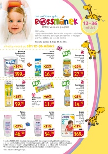 aktuální leták ROSSMANN drogerie 2.11.2015-29.11.2015