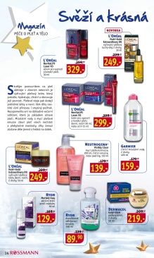 aktuální leták ROSSMANN drogerie 9.11.2015-20.11.2015