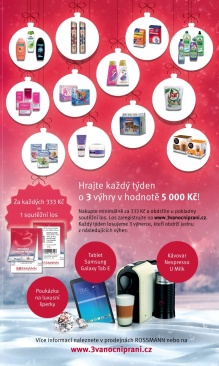aktuální leták ROSSMANN drogerie 9.11.2015-20.11.2015