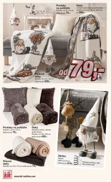 aktuální leták Kik textil 11.11.2015-30.11.2015