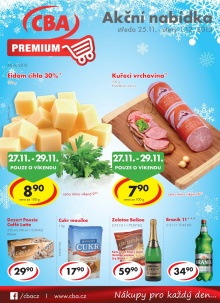 aktuální leták CBA 25.11.2015-1.12.2015