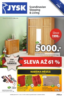 aktuální leták Jysk 19.11.2015-2.12.2015