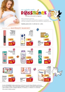 aktuální leták ROSSMANN drogerie 30.11.2015-10.1.2016
