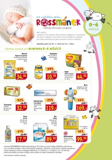 aktuální leták ROSSMANN drogerie 30.11.2015-10.1.2016