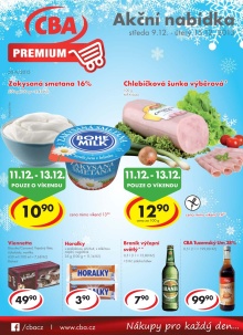 aktuální leták CBA 9.12.2015-15.12.2015