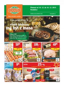 aktuální leták Globus 10.12.2015-16.12.2015