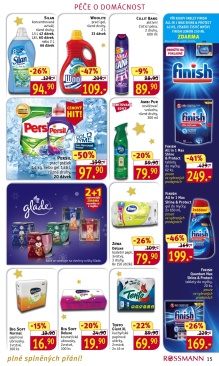 aktuální leták ROSSMANN drogerie 14.12.2015-20.12.2015
