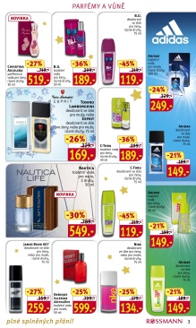 aktuální leták ROSSMANN drogerie 14.12.2015-20.12.2015