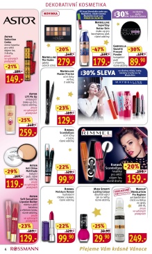 aktuální leták ROSSMANN drogerie 14.12.2015-20.12.2015