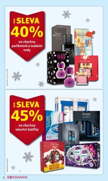aktuální leták ROSSMANN drogerie 21.12.2015-31.12.2015